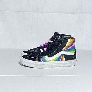 Vans Sk8-Hi Reissue Refract Hi Top Platform Sneakers